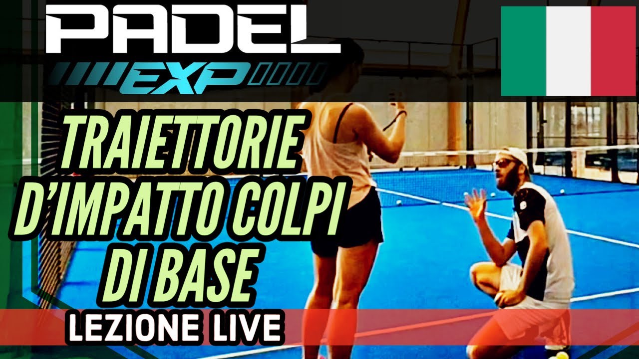 LEZIONE DI PADEL - Meccanica e posizionamento del braccio su colpi da fondo