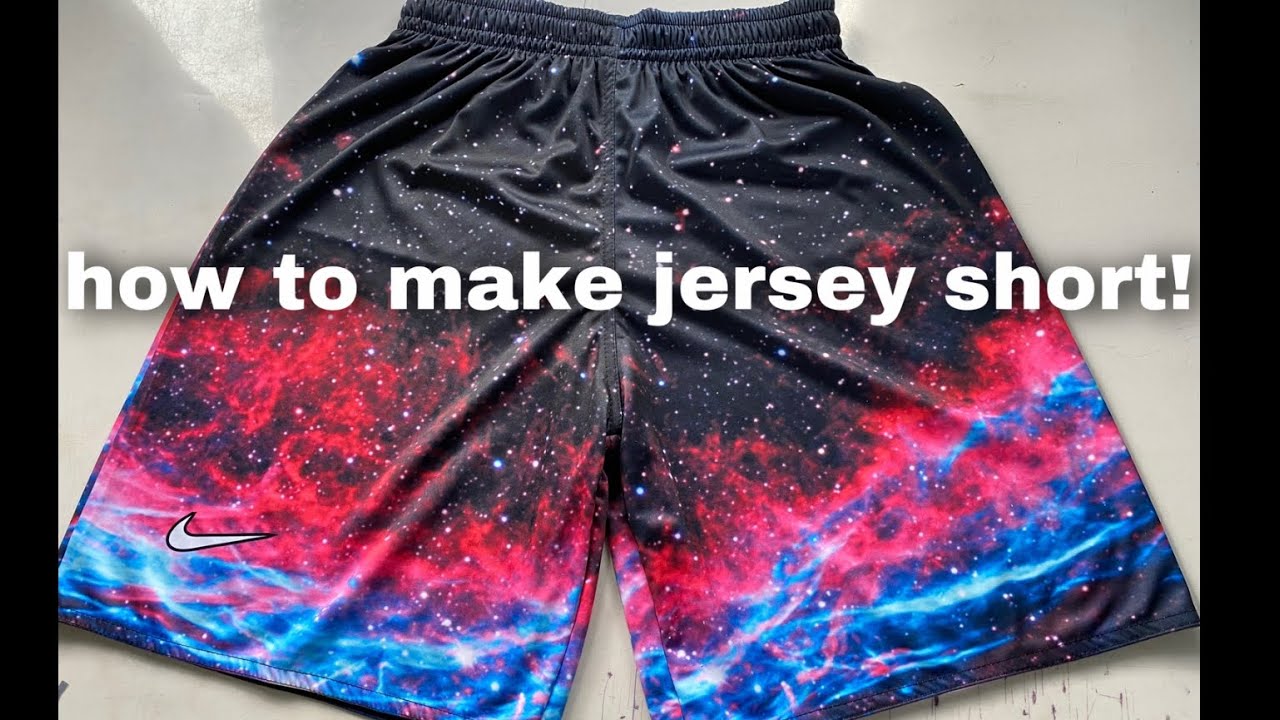 how to make basketball jersey short!