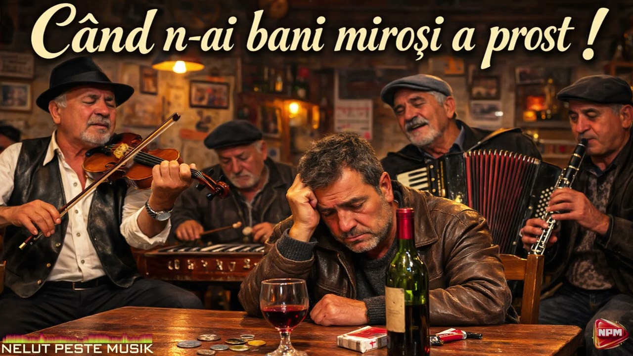 CAND N-AI BANI MIROSI A PROST - Nelut Peste Musik (Melodie lautareasca pentru suflete chinuite)
