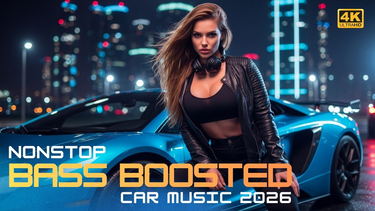 Night Drive CAR MUSIC Bass Boosted 🚗 EDM Techno Club Mix 2026 – AIVY FLASH Vol.1