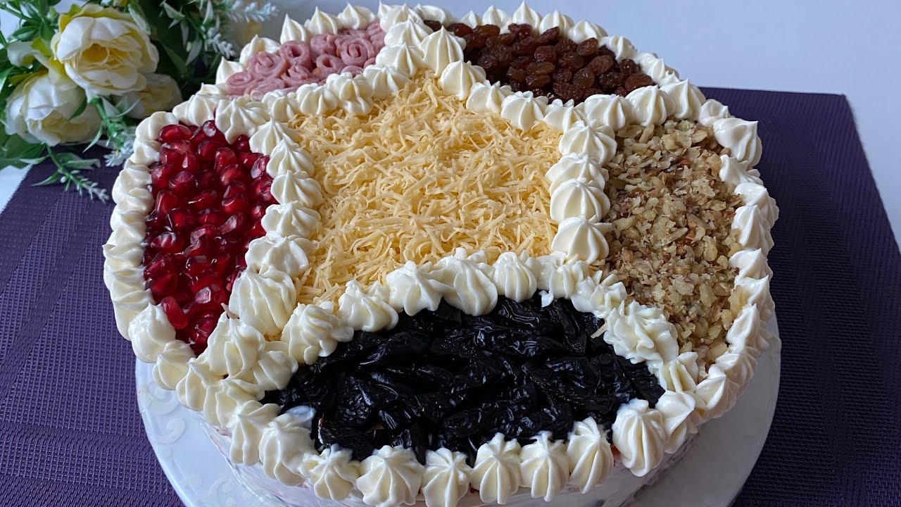 Koraleva salatı⚜️süfrənizin ulduzu olacaq cox möhtəşəm salat dadına d….
