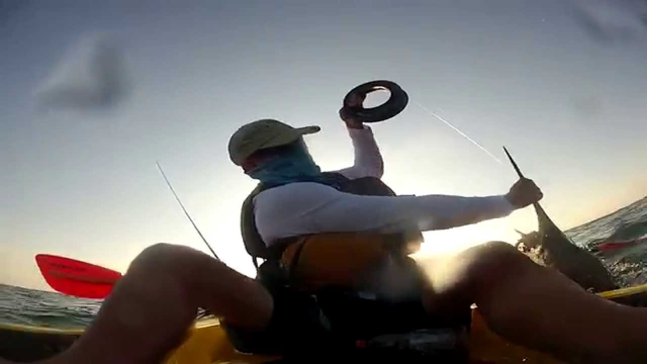 Florida Kayak Fishing: Sailfish on a Handline (clean version)