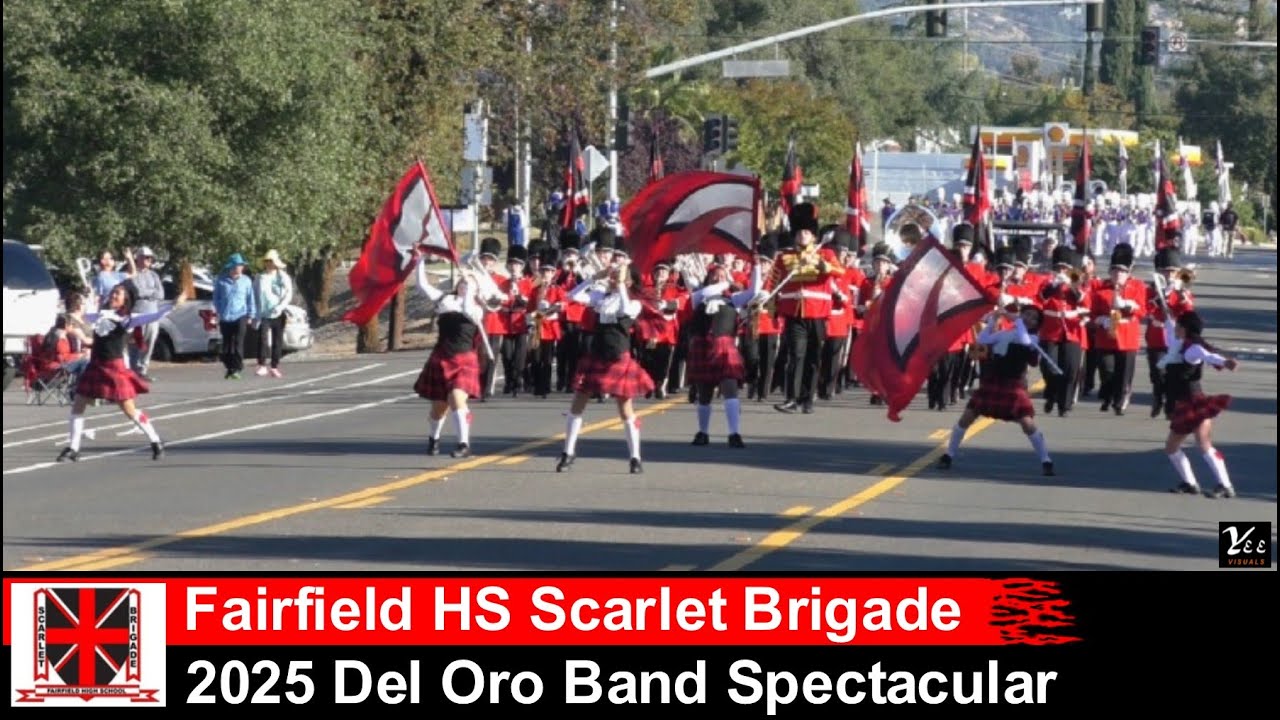 2025 Del Oro Band Spectacular: Scarlet Brigade
