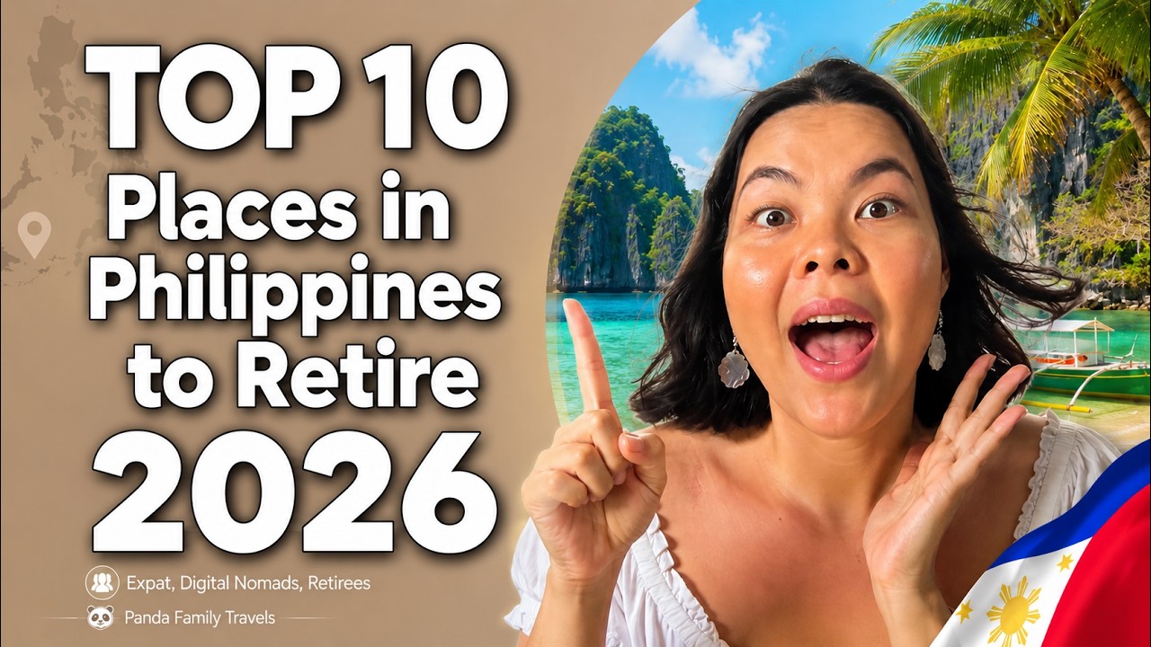 Top 10 Best Places to Retire in the Philippines 2026 | Affordable Paradise for Foreign Retirees 🇵🇭