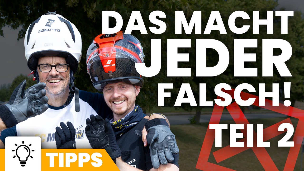 5 Anfängerfehler beim Motorradfahren – Teil 1