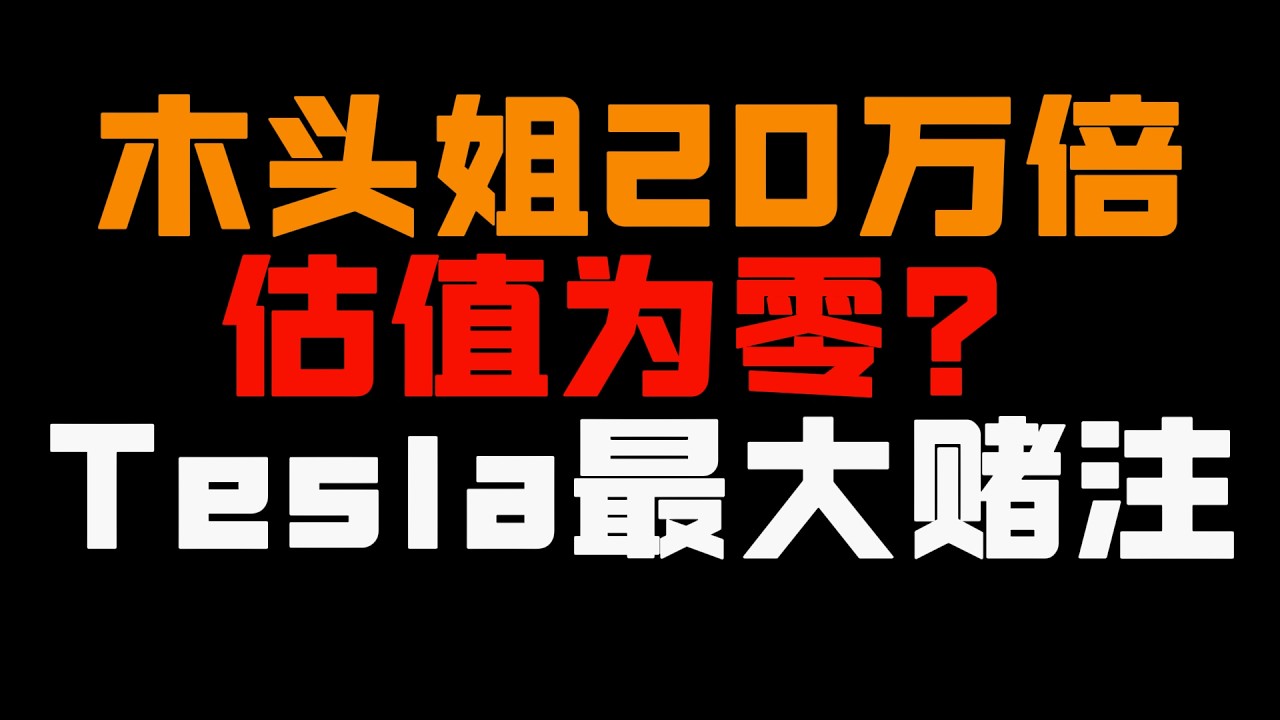 Tesla最大的秘密：ARK说比Robotaxi难20万倍，但给它估值为零