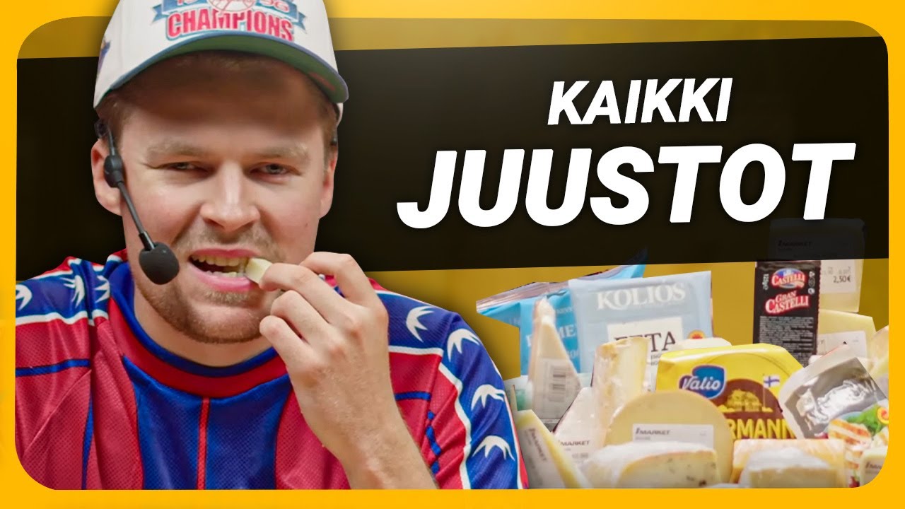 Testataan kaupan kaikki juustot!