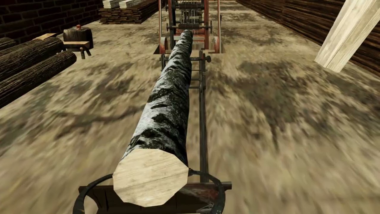 SawMill in my VR Game 