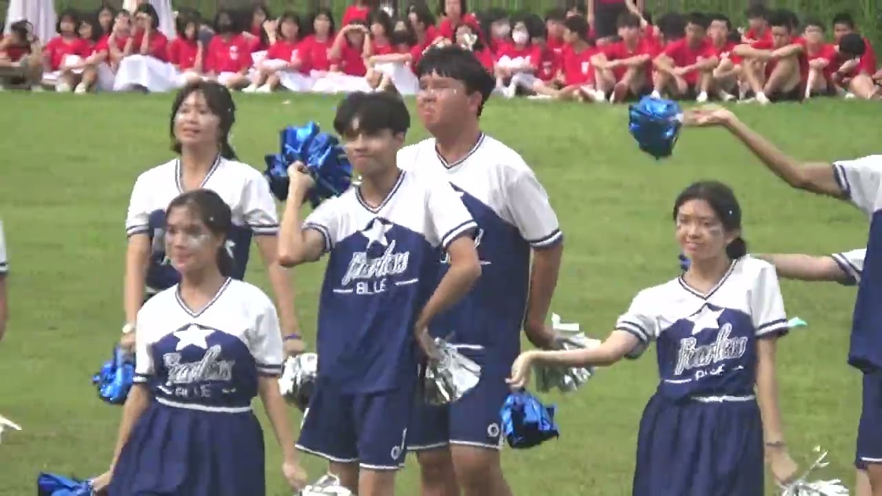 2024古来宽中蓝队啦啦队close up