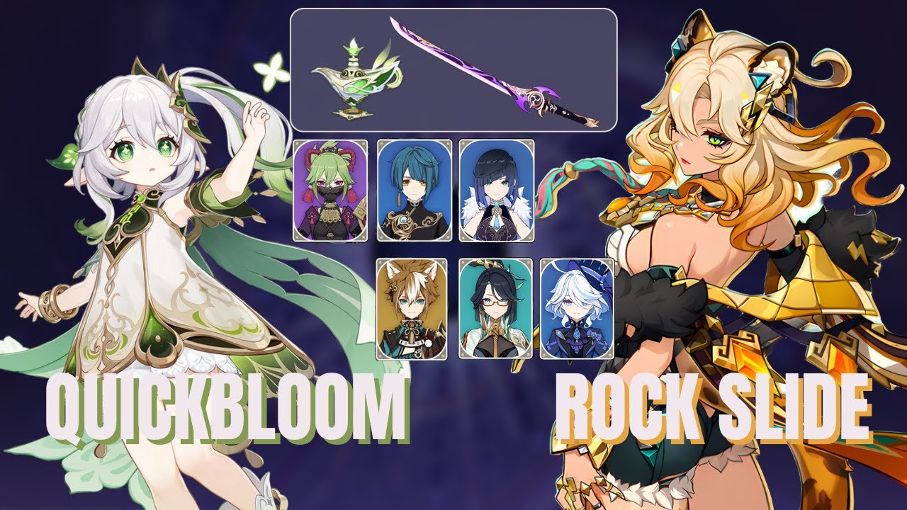 C0 Nahida QuickBloom - C0 Xilonen Rock Slide | 5.1 Spiral Abyss