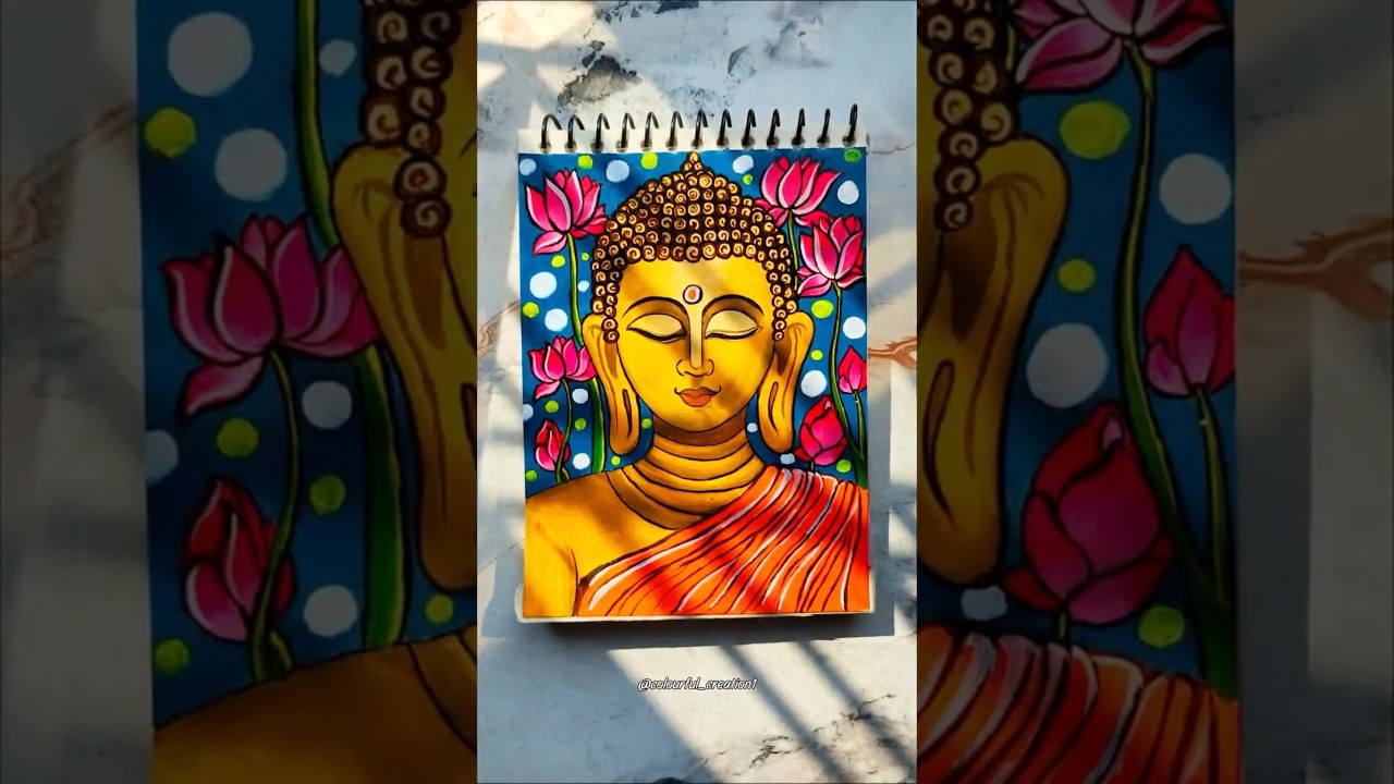 Buddha painting 🎨(PART-2) |
