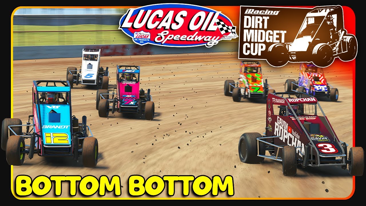 Dirt Midget - Lucas Oil Speedway - iRacing Dirt