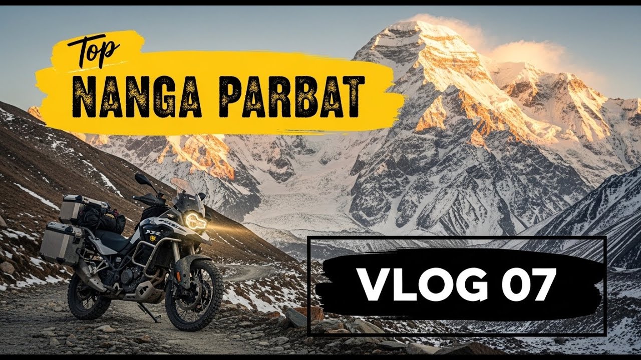 Nanga Parbat Base Camp on RX3 🏔️ | Killer Mountain Adventure | Vlog 07