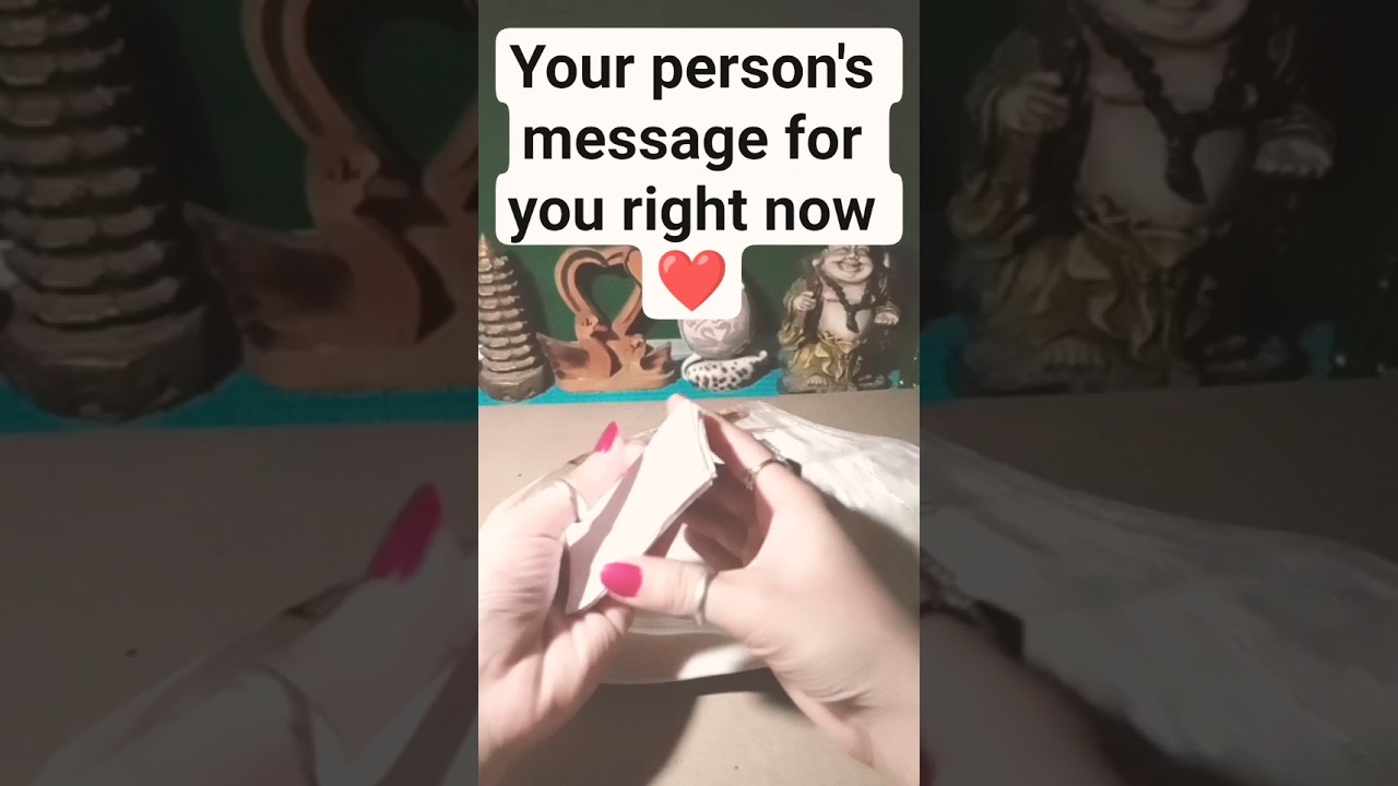 Your person's message for you right now❤