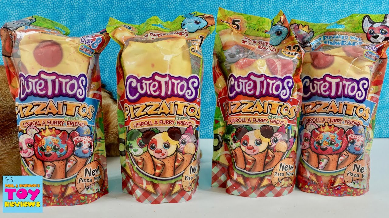 Cutetitos Pizzaitos Blind Bag Plush Unboxing Opening | PSToyReviews