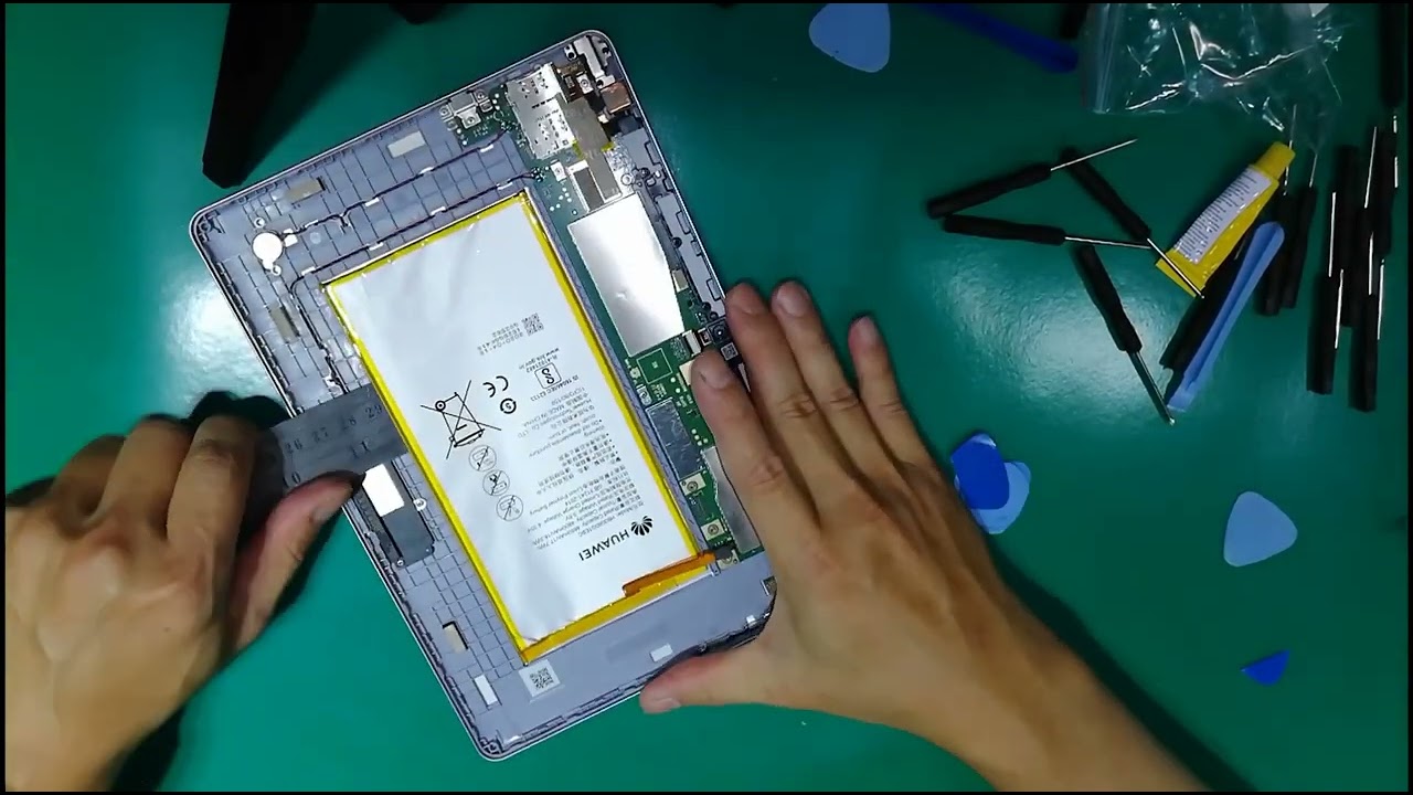 HUAWEI MediaPad T3 10平板更換電池紀錄