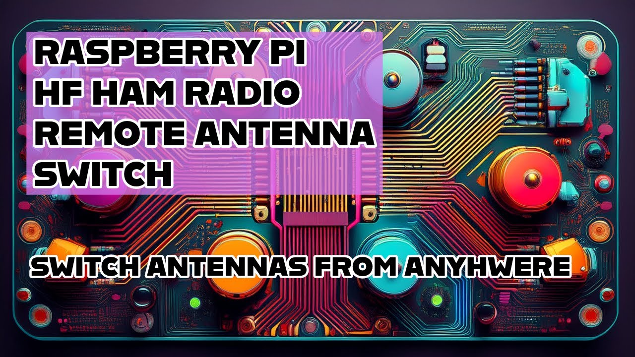 Ham Radio Remote Antenna Switch Made from Raspberry Pi 0 2 W.
