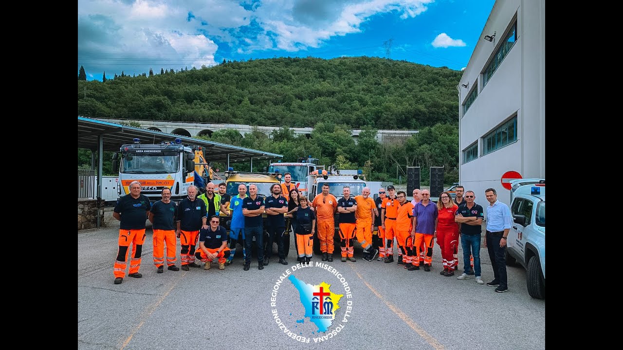 Alluvione Marche | Partenza Colonna Mobile Regione Toscana