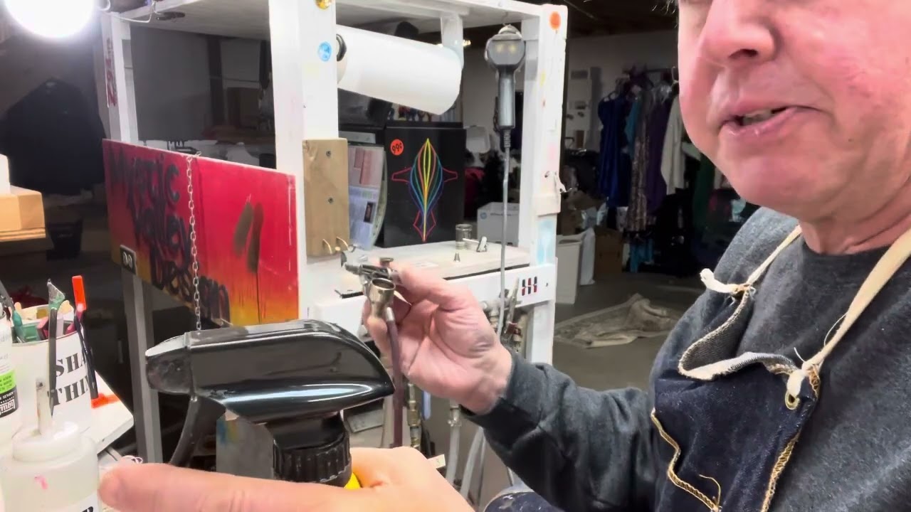 Cleaning Your Airbrush.