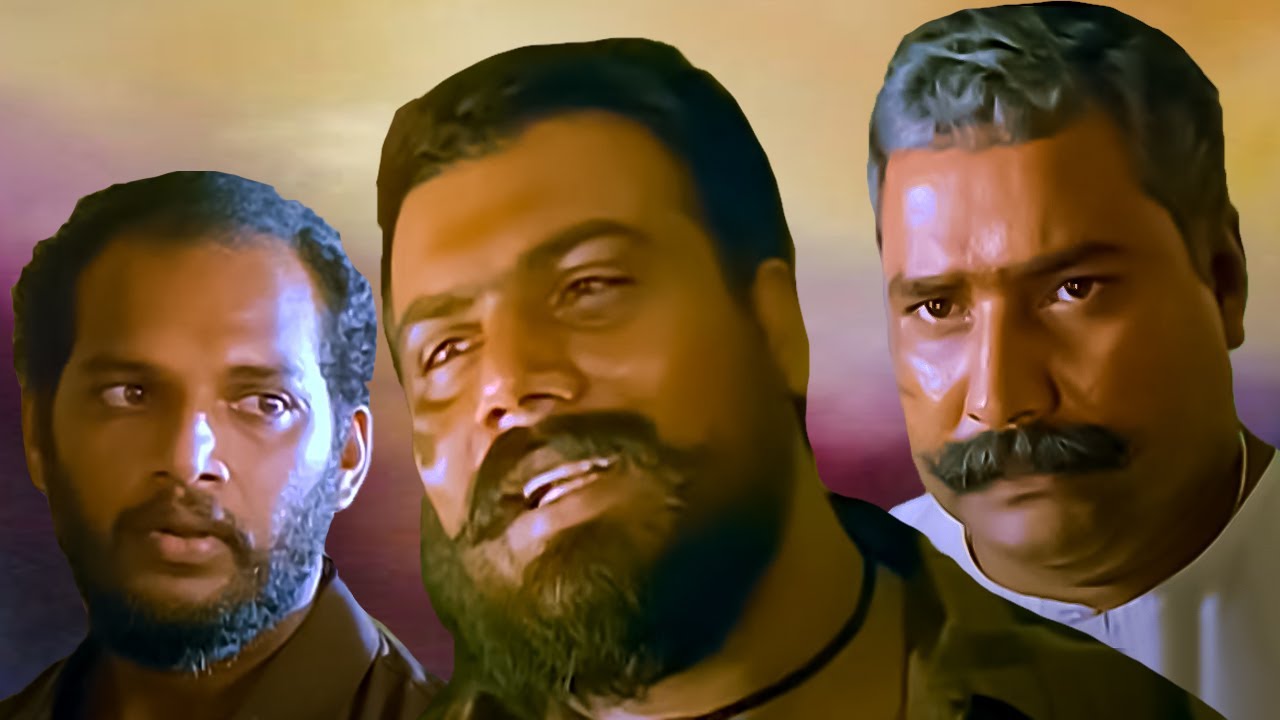 കീരിക്കാടമാരുടെ മാനം കെടുത്തിയില്ലേ | Chenkol Superhit Movie Scene | Spadikam George,  Meghanadhan