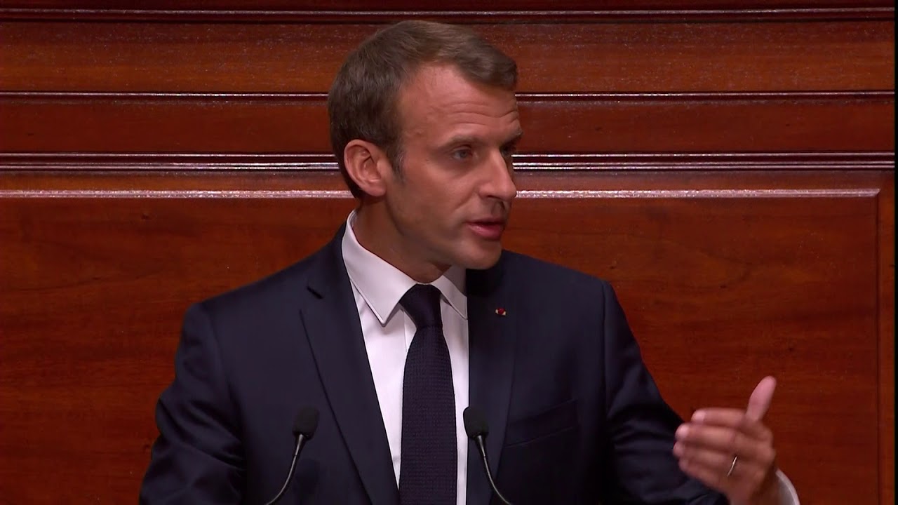 Discours devant le Parlement constitu&eacute; en Congr&egrave;s | Emmanuel Macron