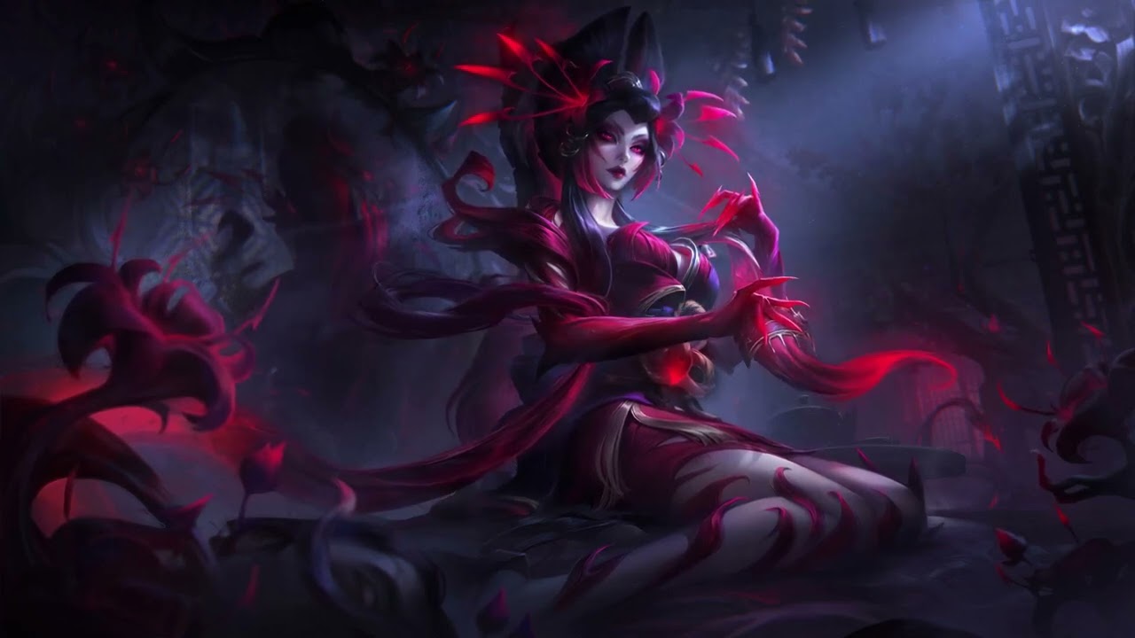 Animation of Blood Moon Zyra | League of Legends