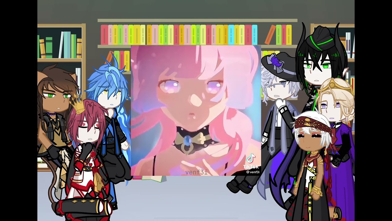 Twisted wonderland(dorm learders) React to NB!Yuu as Sangonomjya Kokomi! (Read desc!) LAZY