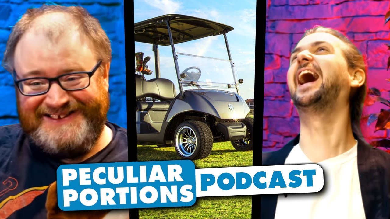 Naked woman drives golf cart through police stand off - Peculiar Portions Podcast #27