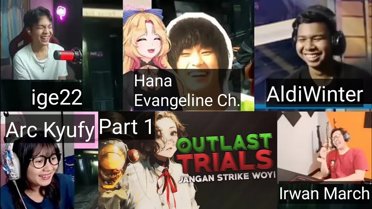 Reaction Mashup Milyhya Outlast Trials - Jangan Strike Woy! Part 1