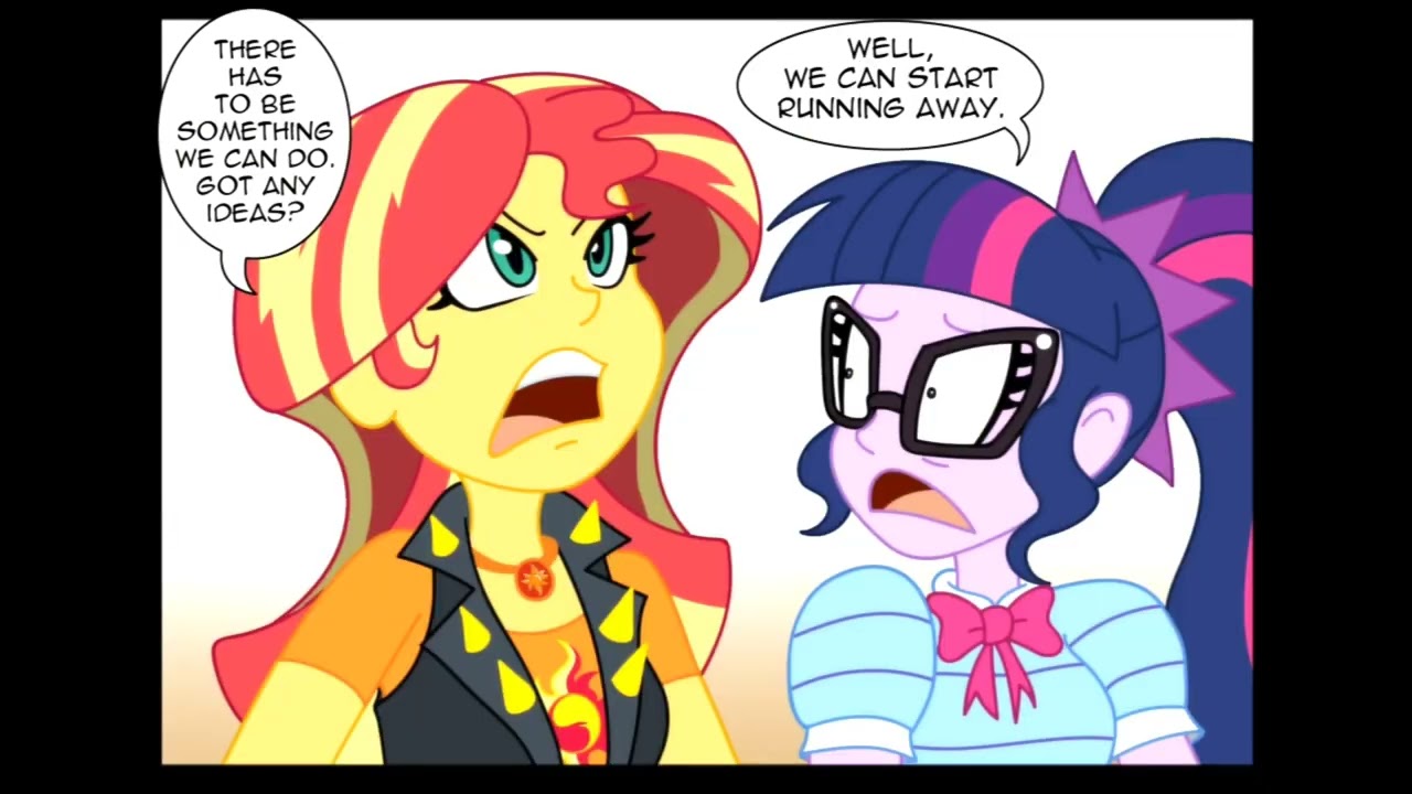 My little Pony Equestria Girls comic dub : The shrinking project by Wubcake (re-uploaded)