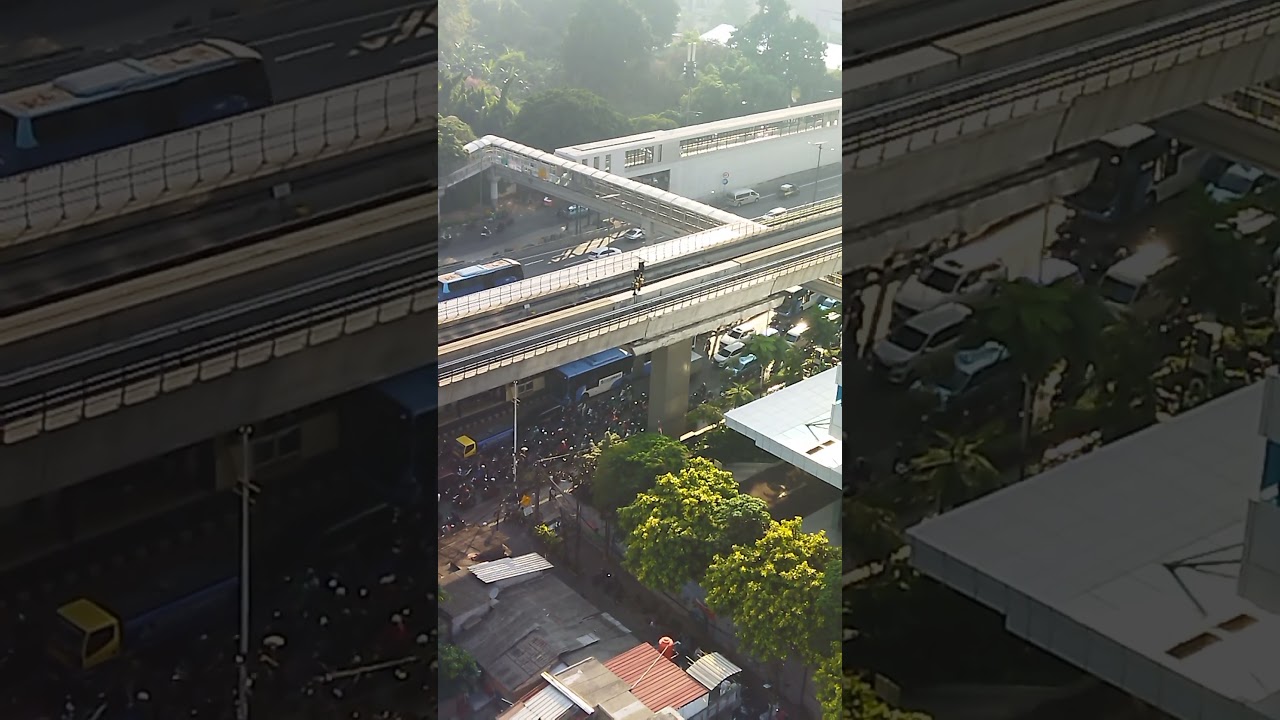 Mulai Macet Halte Pancoran Brt Jaksel 3Jul25 07:40 #jakarta #railway #bus #keretaapi #trending #fyp