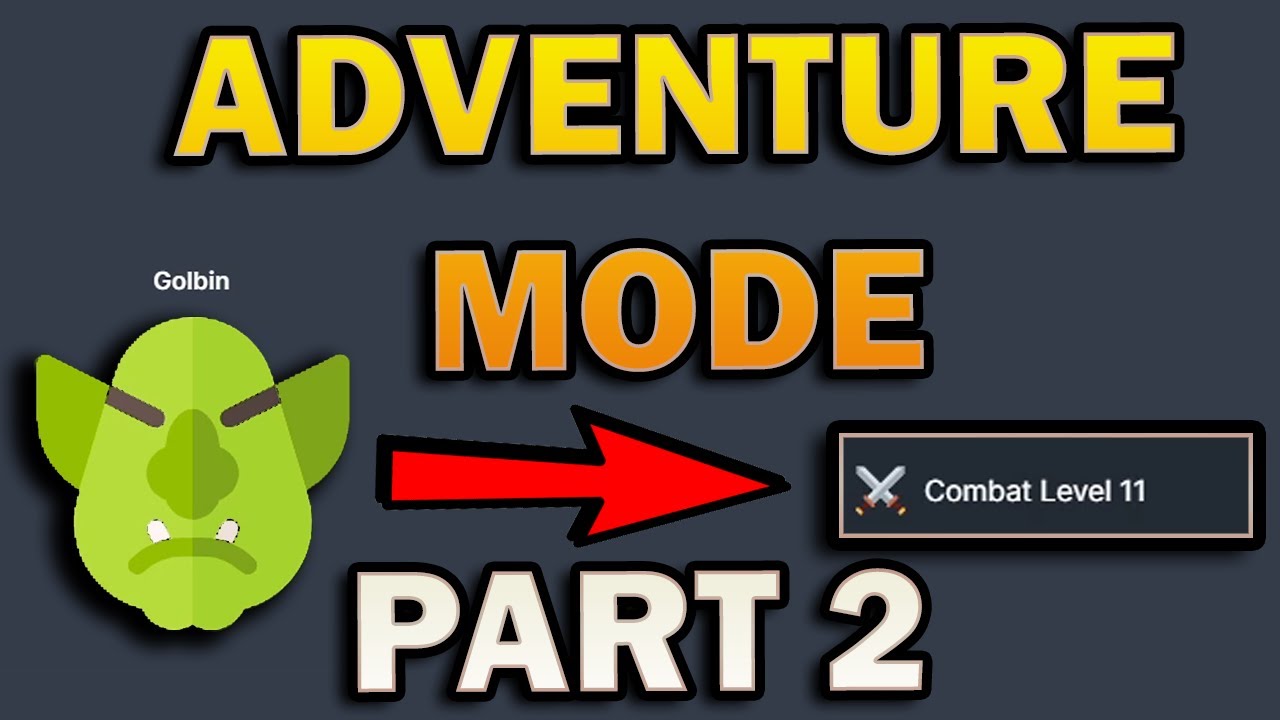 Combat Level 11 in Adventure Mode Playthrough in Melvor IDLE Part 2