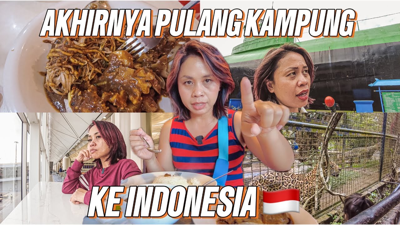 Akhirnya pulang kampung ke Indonesia