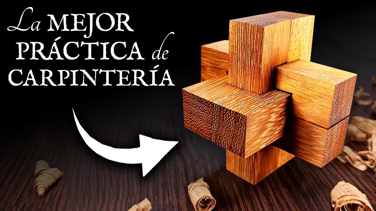 LA CRUZ DEL DIABLO: Un puzzle de leyenda ⚒️ Cómo hacer rompecabezas de madera Cruz del maestro