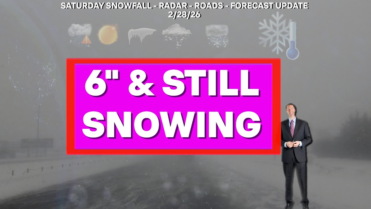 Saturday Snow at 6