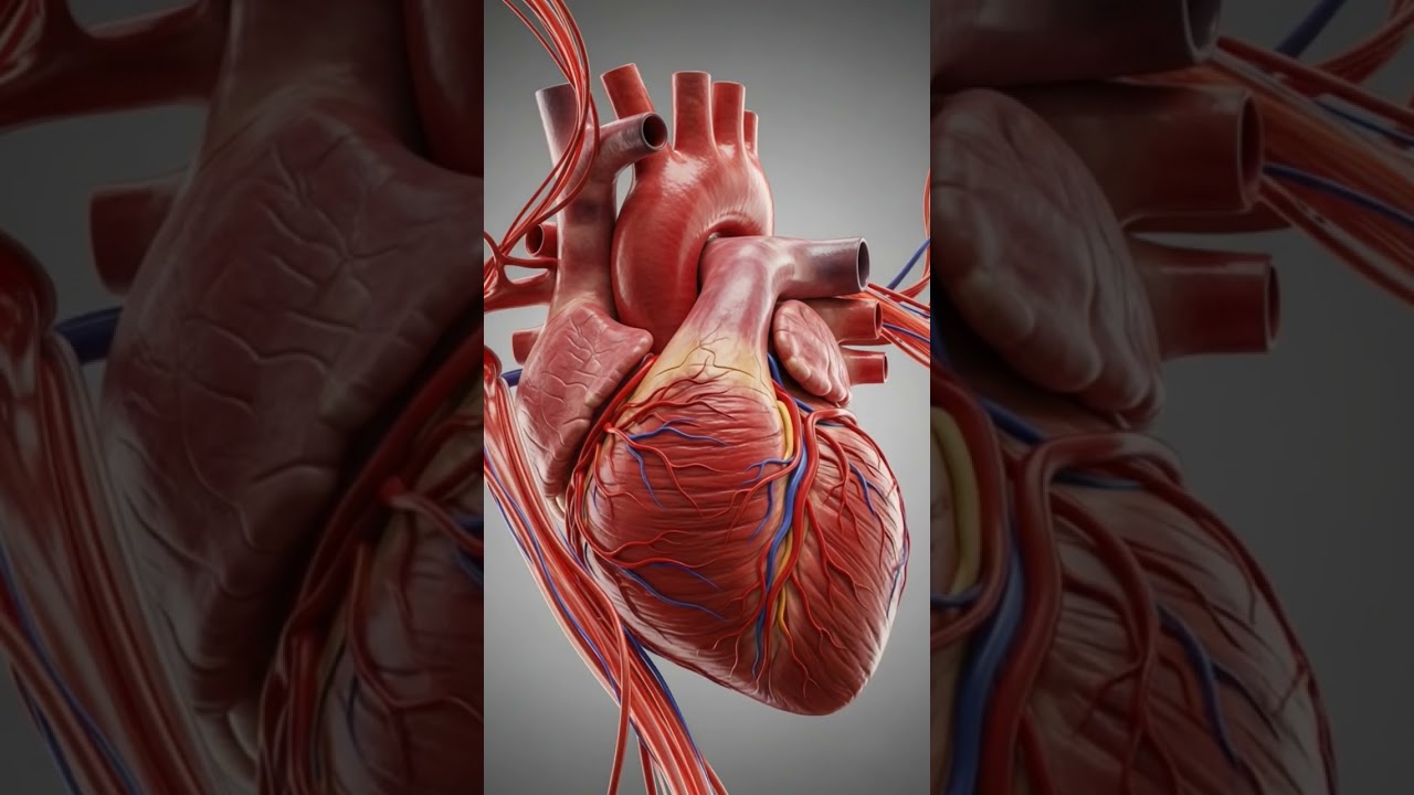 Human Heart Animation | Cardiac Anatomy | 