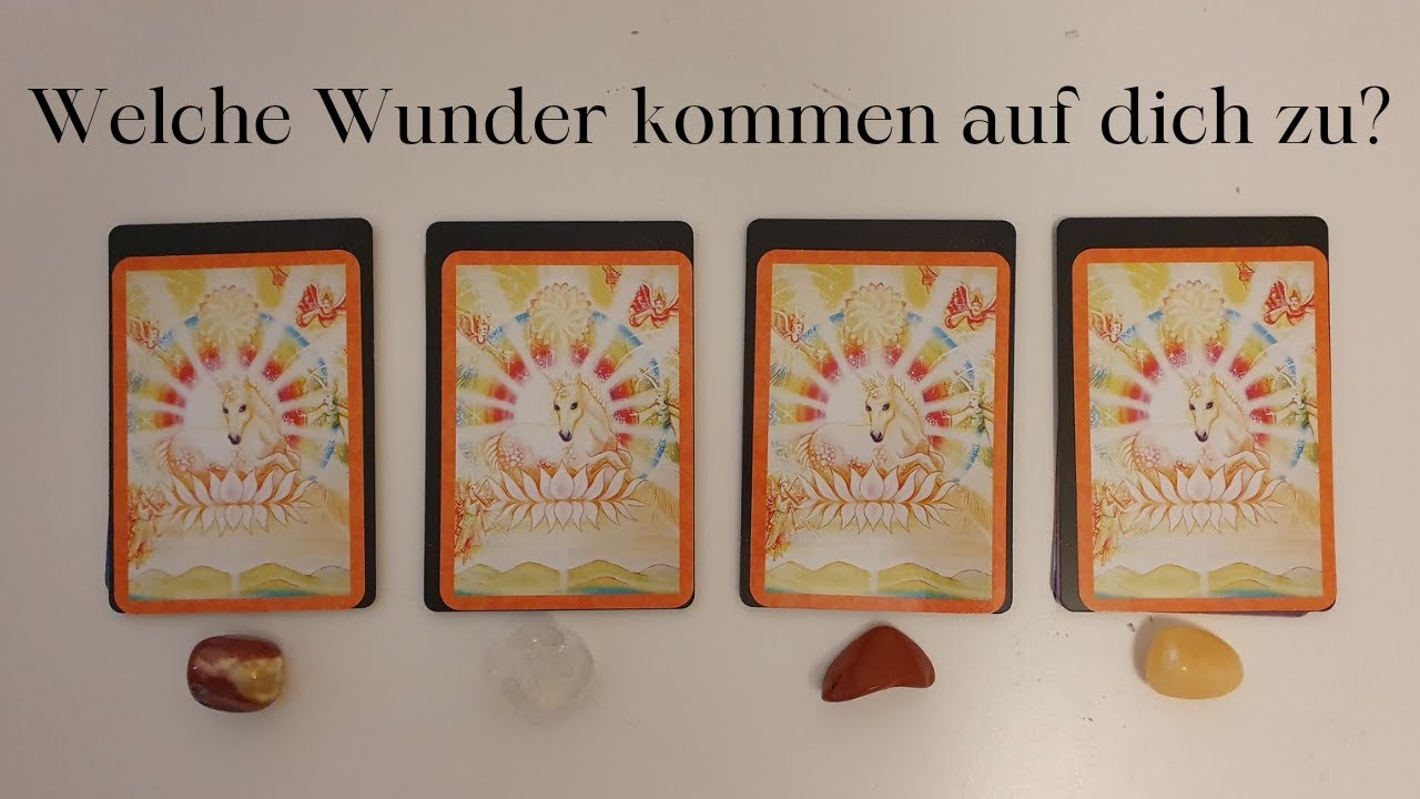 🎉Welche Wunder kommen auf dich zu? Wähle einen Stapel!🎉