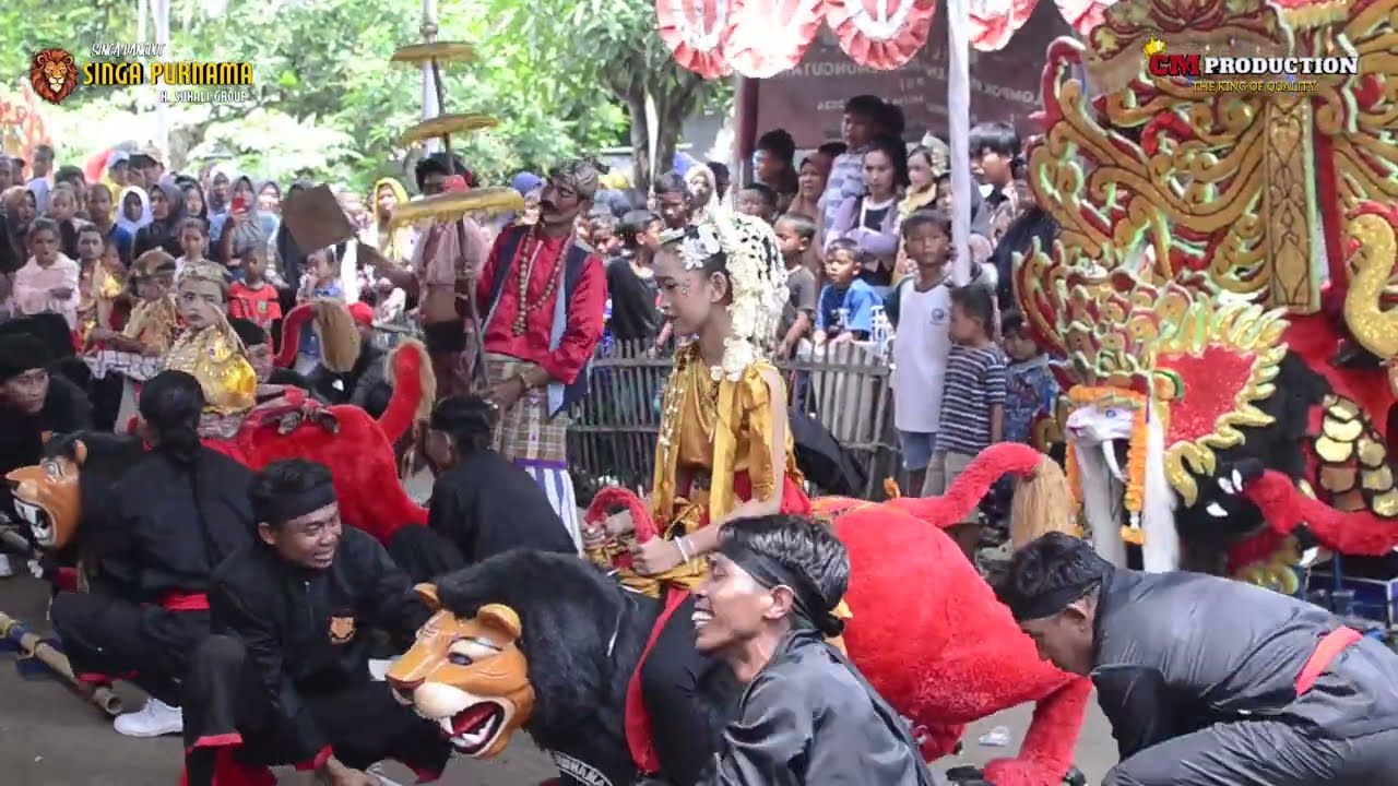 ATRAKSI SISINGA'N - SINGA DANGDUT - SINGA PURNAMA - H. SUHALI GROUP - TEGALBUAH