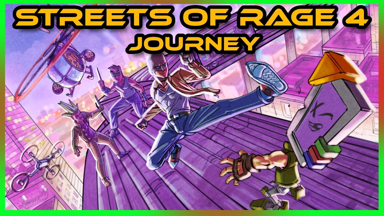 Battling my way through Streets of Rage 4