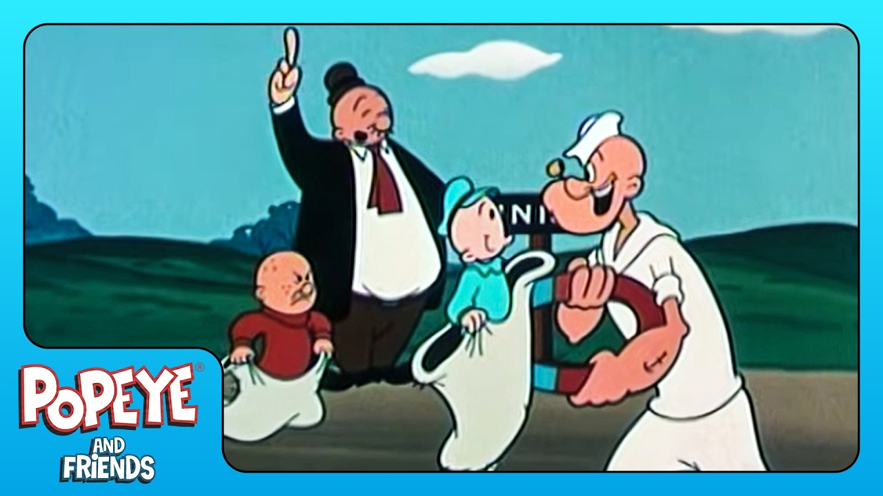 Classic Popeye: The Baby Contest