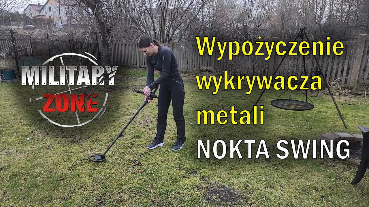 Wypożyczenie wykrywacza metali NOKTA Swing - sklep MILITARY ZONE