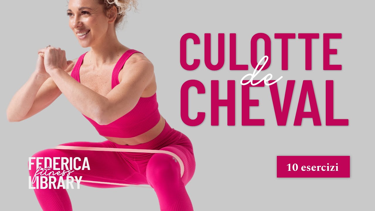 CULOTTE DE CHEVAL: 10 Esercizi con Elastico da Fare a Casa