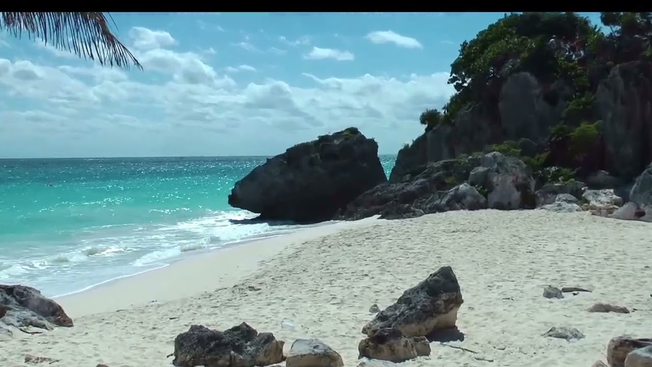 Mayaruine am Meer