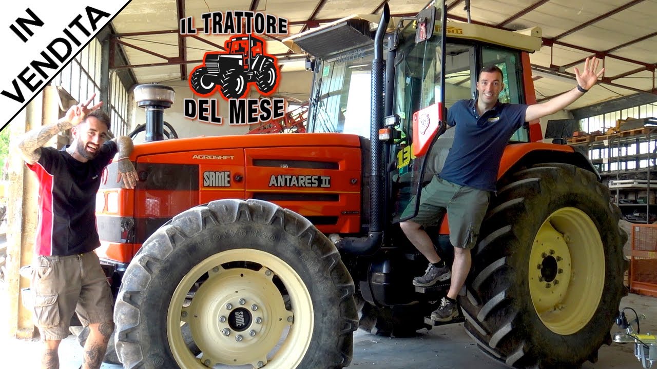 TRATTORE DEL MESE: SAME ANTARES II... TANTE ORE e NON SENTIRLE!