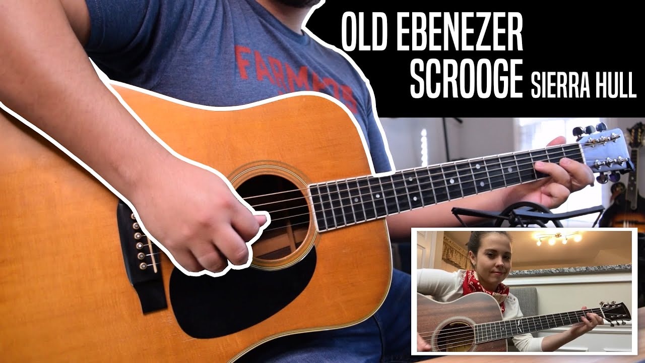 Sierra Hull's Old Ebenezer Scrooge Bluegrass Guitar Arrangement!