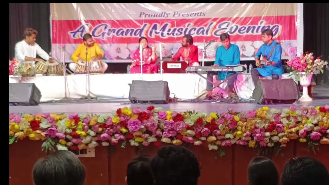সুরে ছন্দে মালা গাঁথি || Sarnali Roy Chowdhury|| At Lok Sanskriti Bhawan 