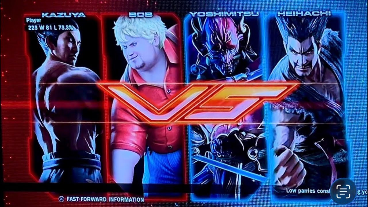 Can KAZUYA & BOB beat YOSHIMITSU & HEIHACHI in tag match? #tekken #tekken8 #fightinggames #gameplay