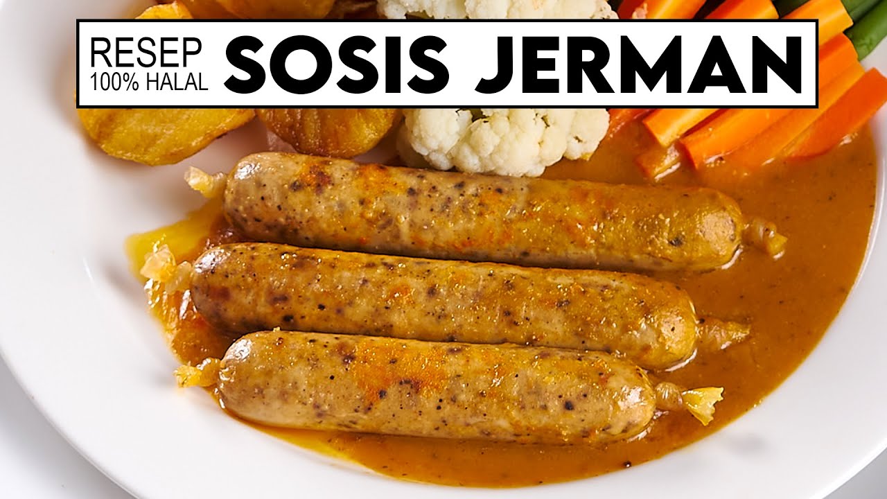 Resep Sosis asli dari Jerman yang pastinya enak dan Halal - Germany Bratwurst #CaraMembuat