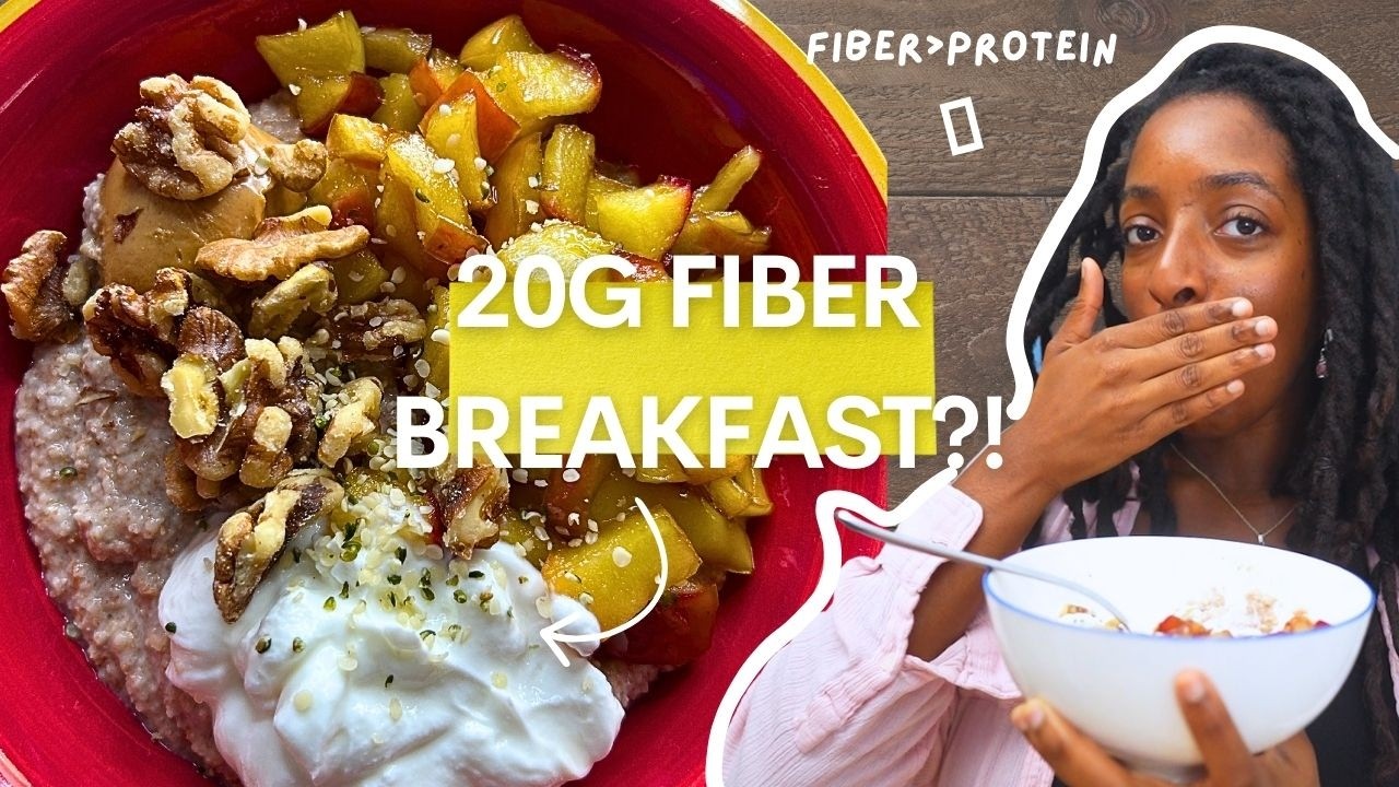 Fiber-Packed Oat Bran Bowl | Easy High-Fiber Breakfast Ideas