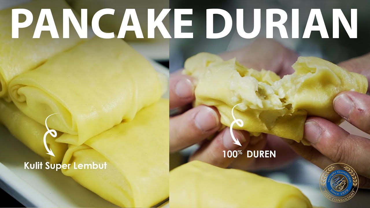 PANCAKE DUREN, SUPER LEMBUT, Tanpa Cream  #CaraMembuat